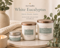 White Eucalyptus Scented Candle